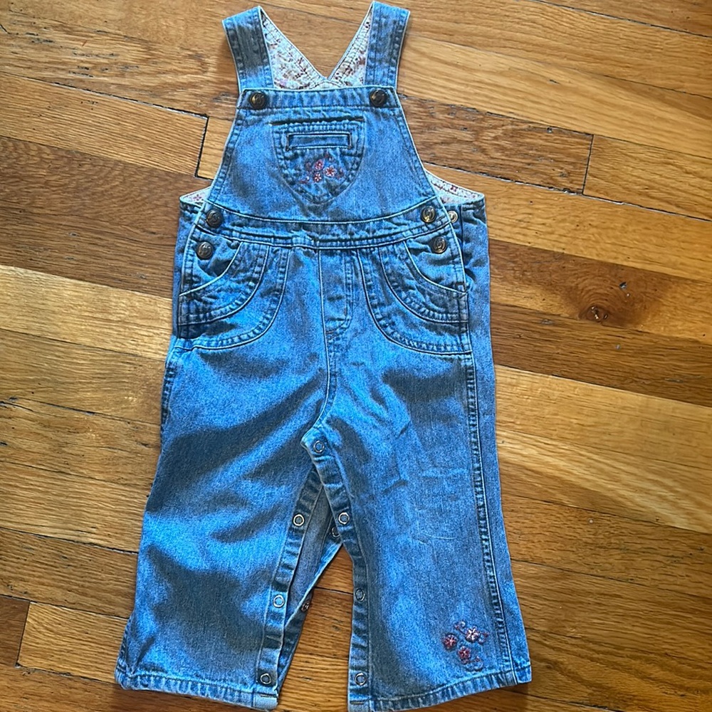 18M Girl Faded Glory Jean Overalls